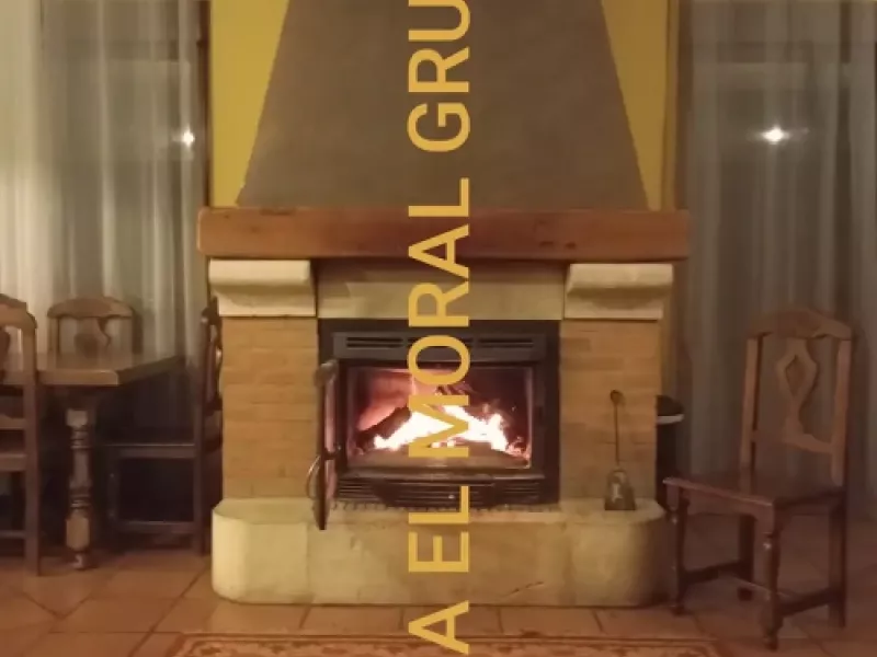 Paisaje de invierno en la finca de Esperanza Álvarez Moreno